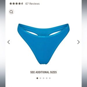 NWT- Skims Logo Dipped Thong